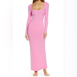 SKIMS SOFT LOUNGE LONG SLEEVE DRESS